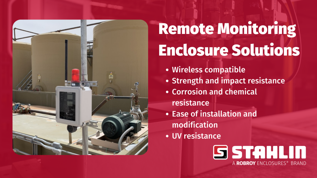 Remote monitoring system enclosure infographic